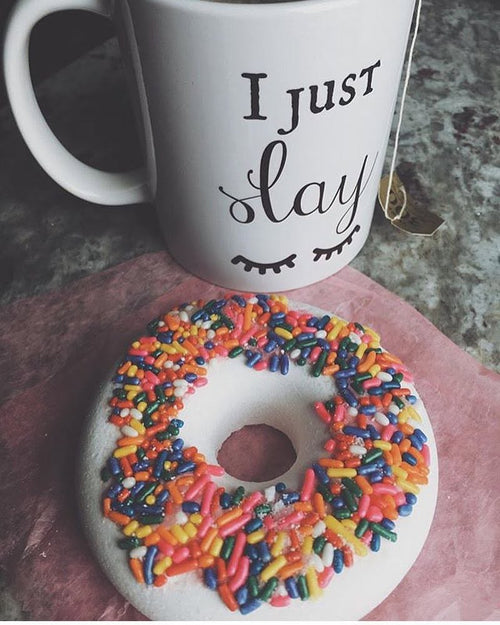 Coconut Bubble Donut