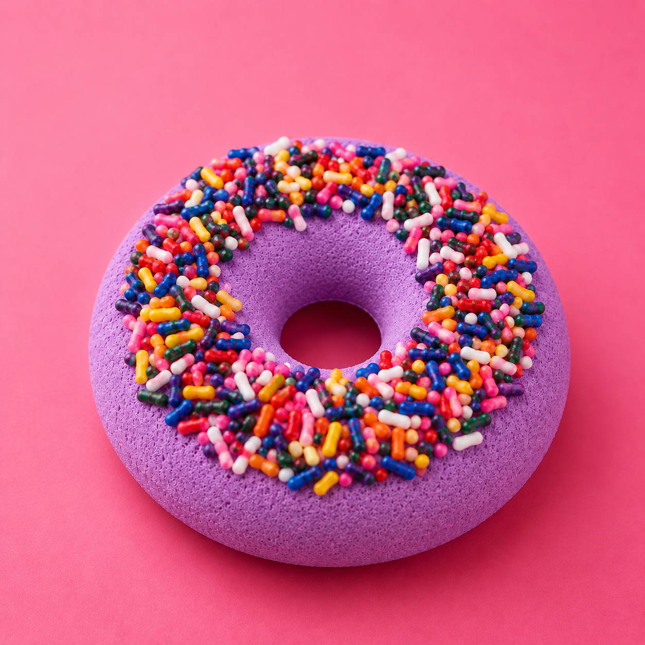 Lavender Vanilla Bubble Donut
