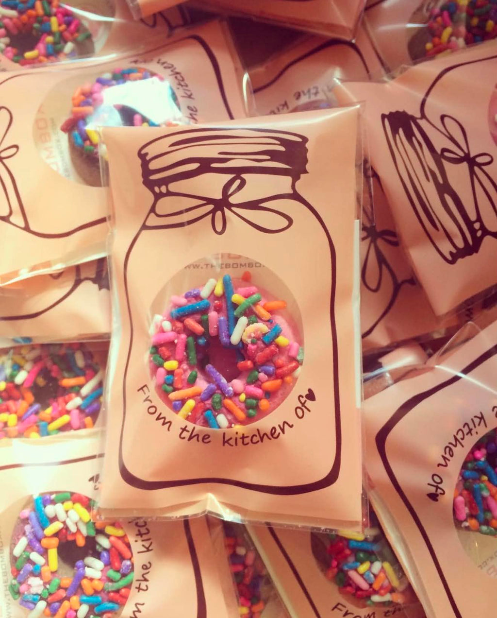 Mini Bubble Donut Foot Soaks